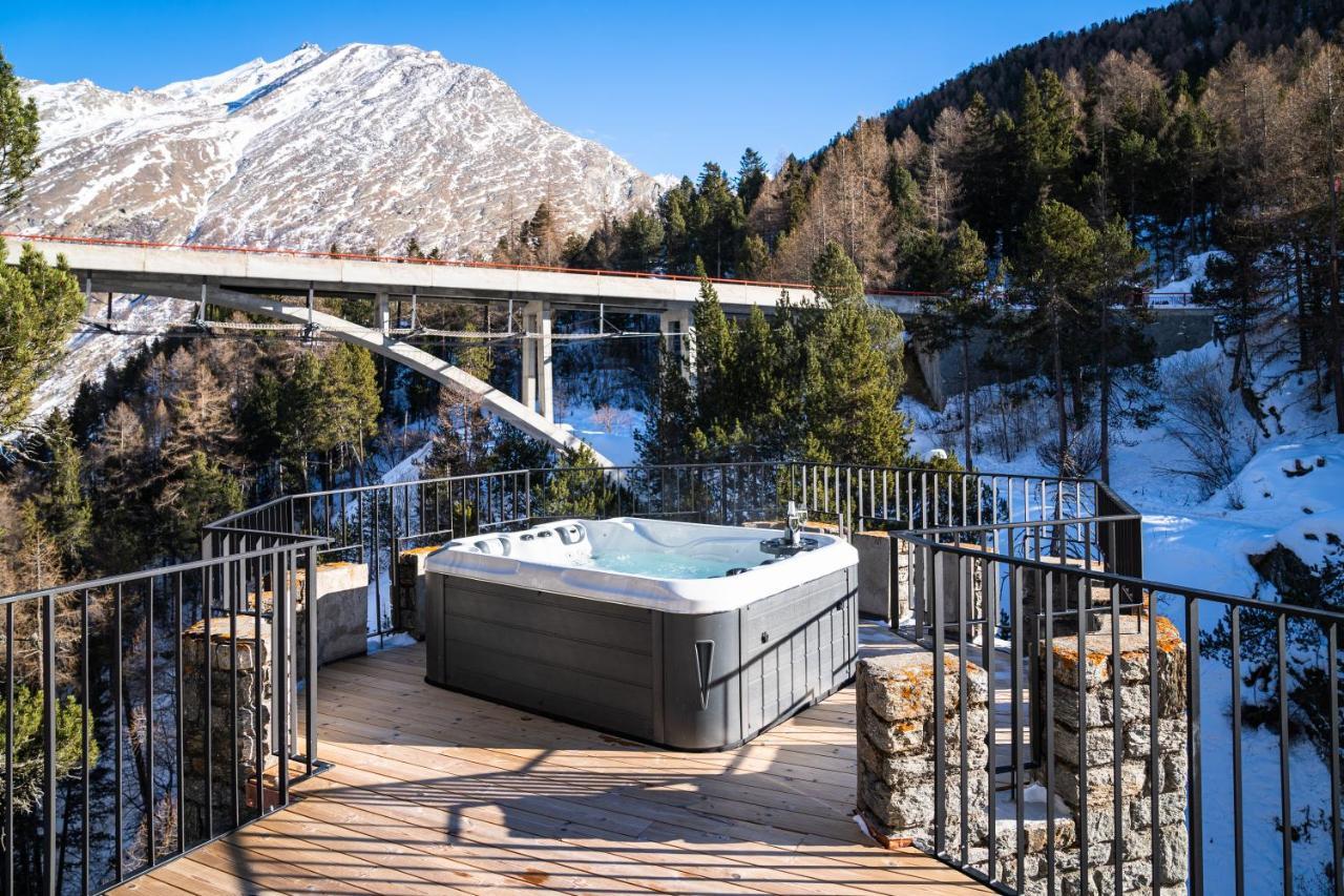 Boutique Hotel La Gorge Saas-Fee Exterior photo